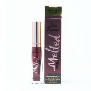 Too Faced Melted Matte-tallic Liquid Lipstick - I Wanna Rock With You